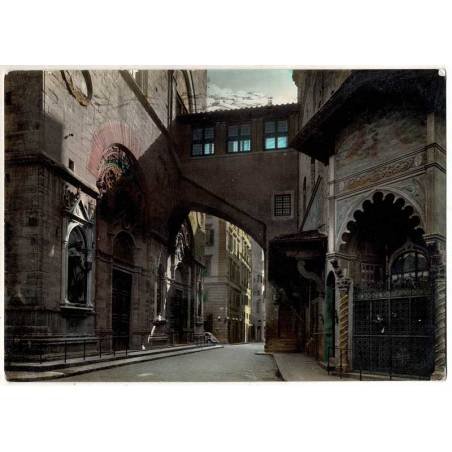 Postal Italia. Firenze. Orsammichele e Palazzo Arte della Lana No. 14507