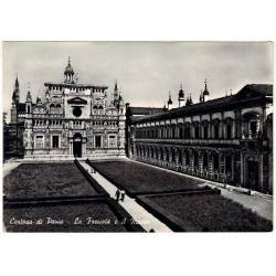 Postal Italia. Certosa di Pavia. La Facciata e il Museo No. 04