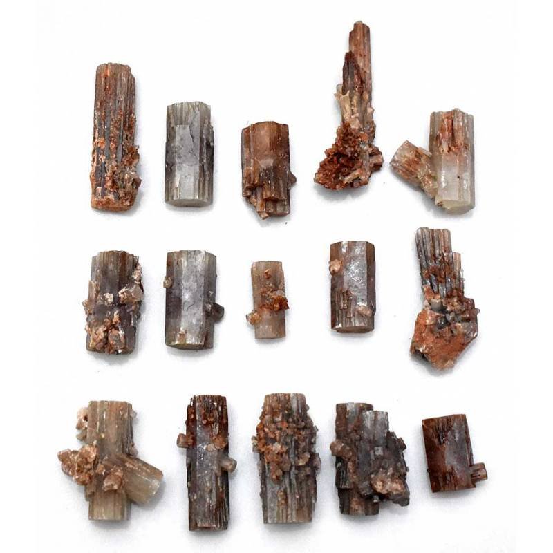 Lote de 15 piezas de Aragonito de Minglanilla