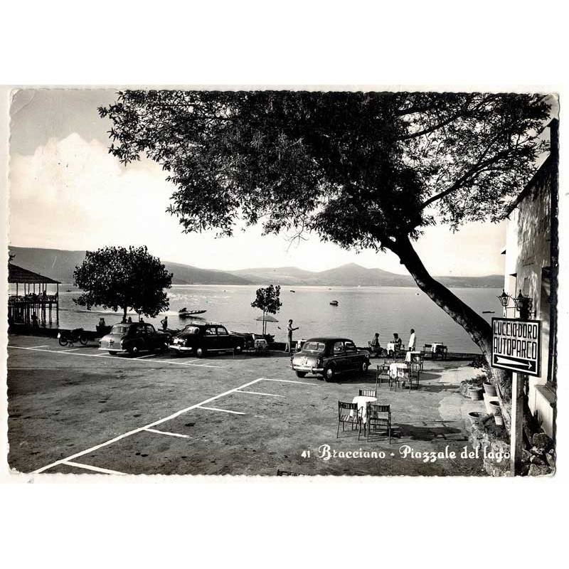 Postal Italia. Bracciano. Piazzale del Lago No. 41