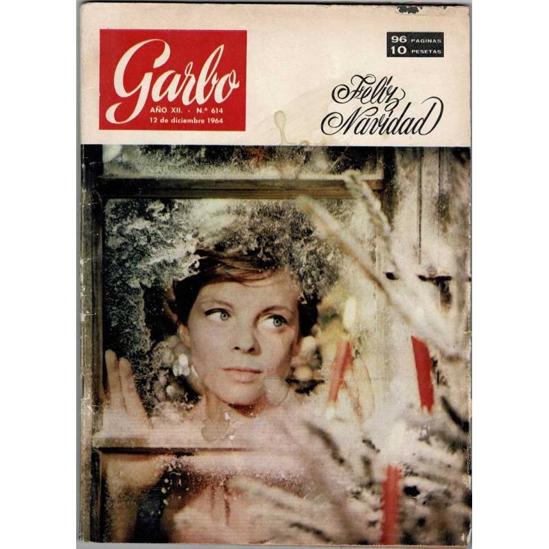 Revista Garbo No. 614. 12 diciembre 1964. Sylvie Vartan.Jacqueline Kennedy. Judy Garland