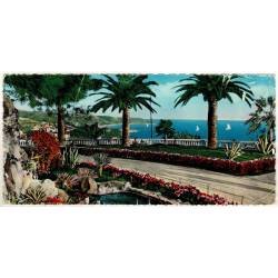 Postal panorámica Italia. San Remo. Riviera dei Fiori