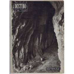 Revista Destino No. 1082. 3 mayo 1958. Barcelonés en la cueva Cullalvera