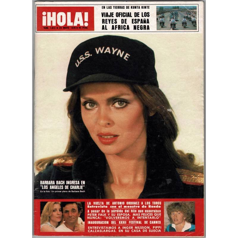 Revista Hola No. 1813. 26 mayo 1979. Barbara Bach. Pippi Calzaslargas