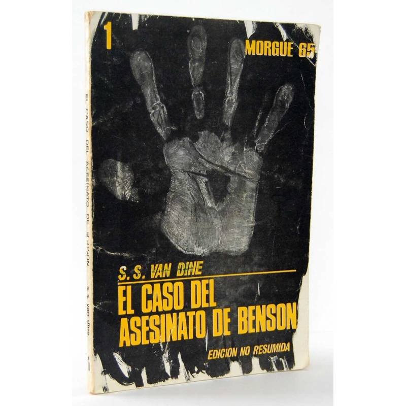 El caso del asesinato de Benson - S. S. Van Dine