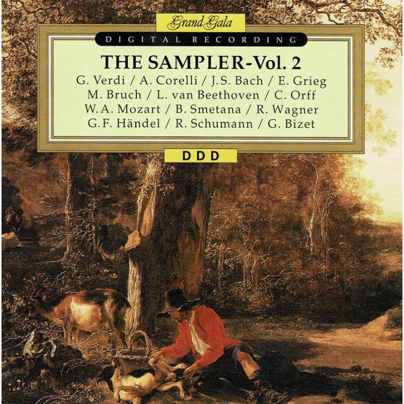 The Sampler - Vol. 2. Verdi. Corelli. Bach. Bruch. Beethoven, etc. CD