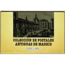 Estuche Colección de Postales Antiguas de Madrid. Ediciones La Librería 1986-1996