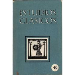 Estudios Clásicos Tomo VII...