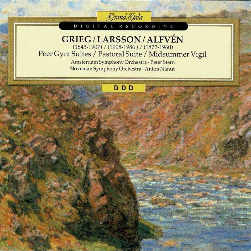 Grieg / Larsson / Alfvén - Peer Gynt Suites / Pastoral Suite / Midsummer Vigil. CD