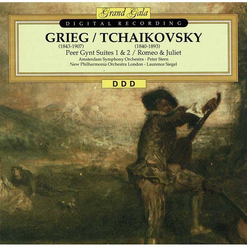 Grieg / Tchaikovsky - Peer Gynt Suites 1 & 2 / Romeo & Juliet. CD