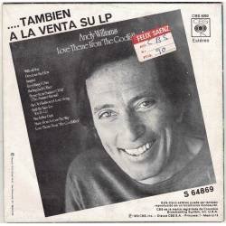 Andy Williams - Tema de amor de El Padrino / Imagine. Single