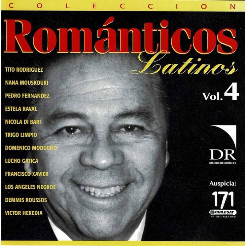 Románticos Latinos Vol. 4. CD