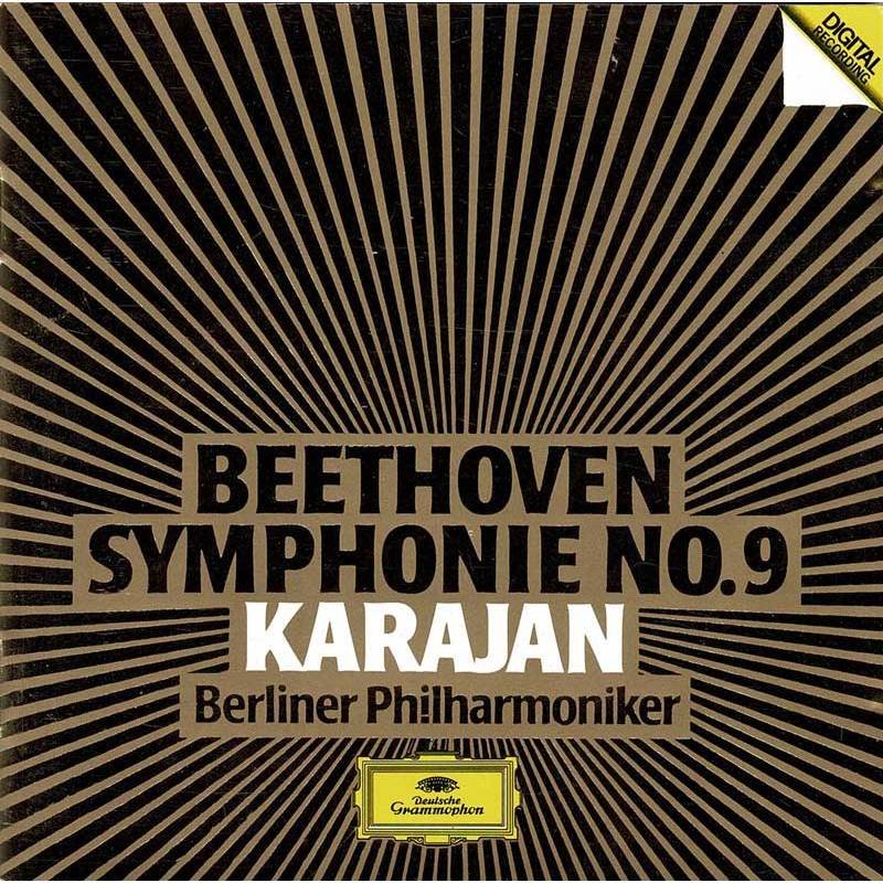 Beethoven - Karajan - Berliner Philharmoniker. Symphonie No. 9. CD