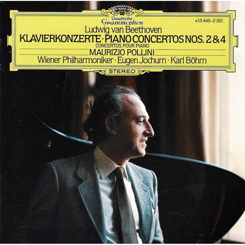 Ludwig van Beethoven - Maurizio Pollini - Klavierkonzerte. Piano Concertos Nos. 2 & 4. CD