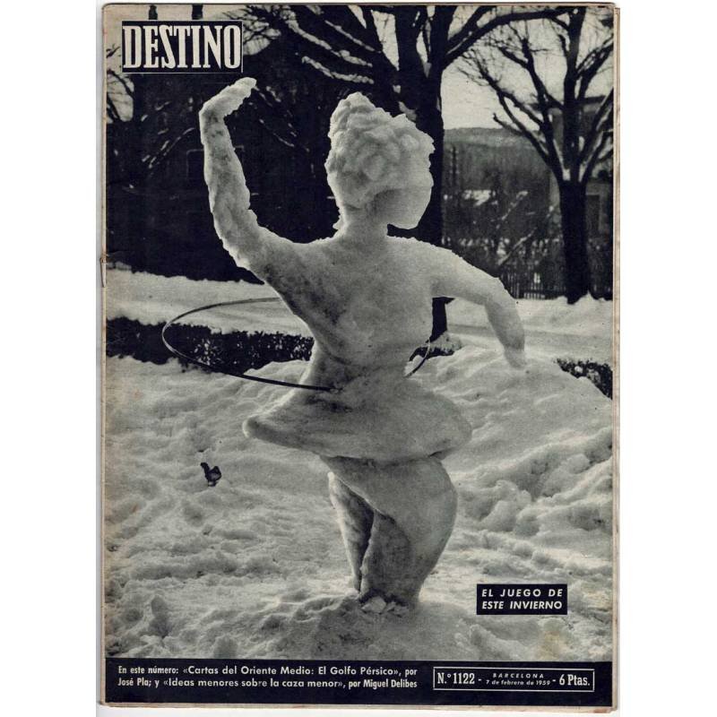 Revista Destino No. 1122. 7 febrero 1959. El juego de este invierno