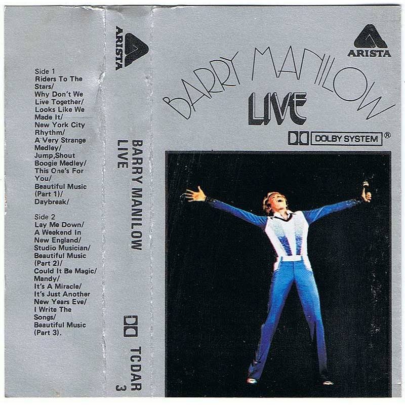 Barry Manilow Live Casete