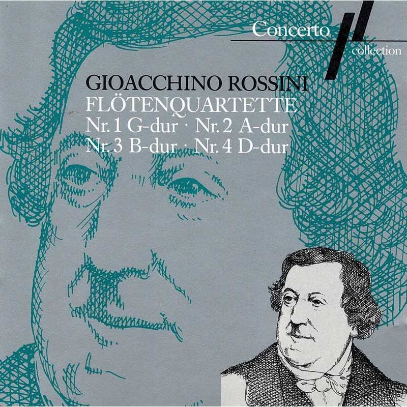 Giacchino Rossini - Flötenquartette No.1-4. CD