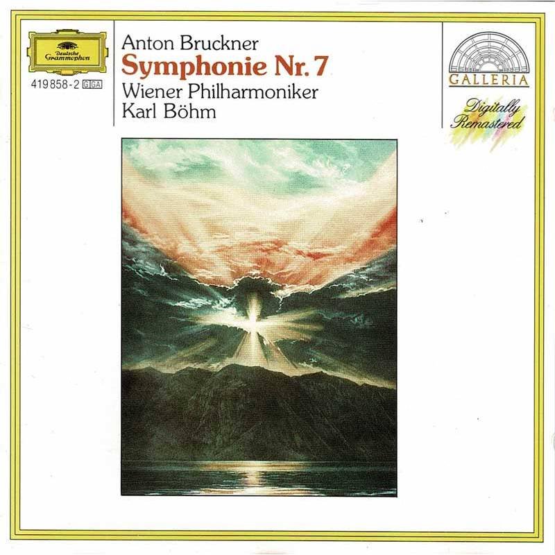 Anton Bruckner - Wiener Philharmoniker, Karl Böhm - Symphonie Nr. 7. CD