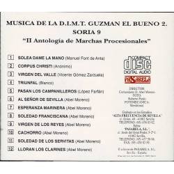 II Antología de Marchas Procesionales. Música de la D.I.M.T. Guzmán El Bueno 2, Soria 9. CD