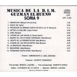 Antología de Marchas Procesionales. Música de la D.I.M. Guzmán El Bueno, Soria 9. CD