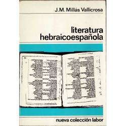 Literatura hebraicoespañola...