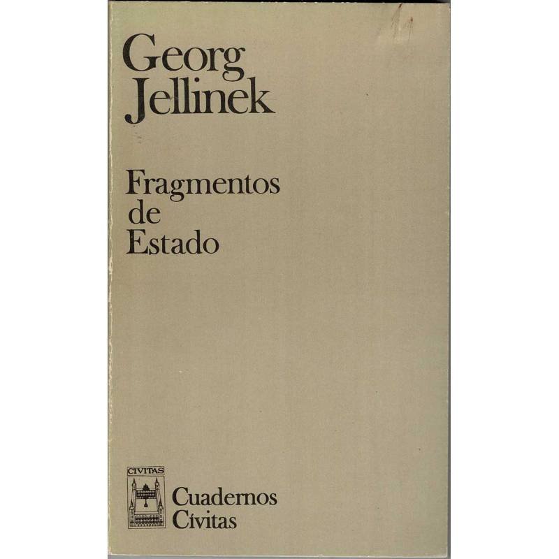 Fragmentos de Estado - Georg Jellinek