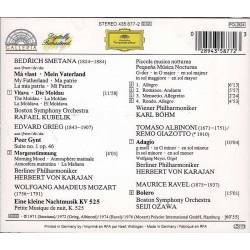 Ravel, Mozart, Smetana, Albinoni, Grieg - Bolero, Eine Kleine Nachtmusik, Moldau, Adagio. CD