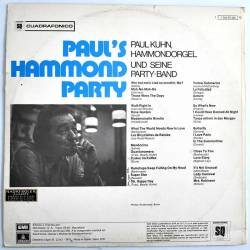 Paul Kuhn - Paul's Hammond Party. LP