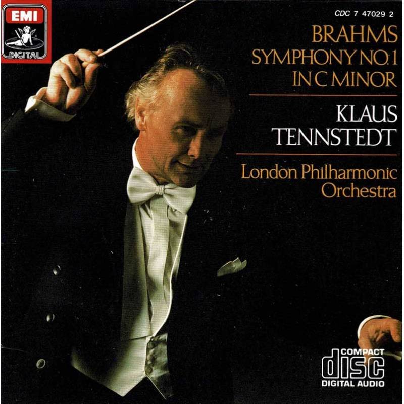 Brahms - Symphonie No. 1 in C Minor. Klaus Tennstedt. CD