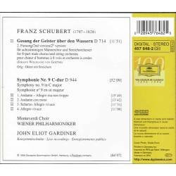 Schubert - Symphonie No. 9. John Elliot Gardiner. CD