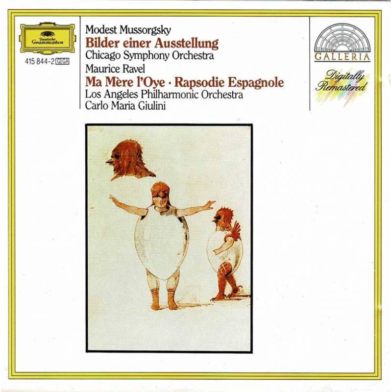 Mussorgsky / Maurice Ravel - Bilder Einer Ausstellung / Ma Mère L'Oye. Rapsodie Espagnole. CD