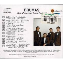 Brumas - Qué poca Marisma queda. CD