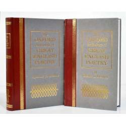 The Oxford Anthology of Great English Poetry. 2 vols.