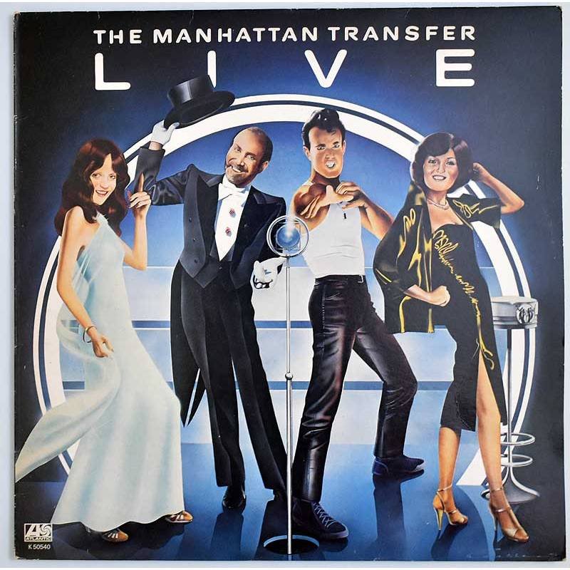 The Manhattan Transfer - Live. LP (UK)
