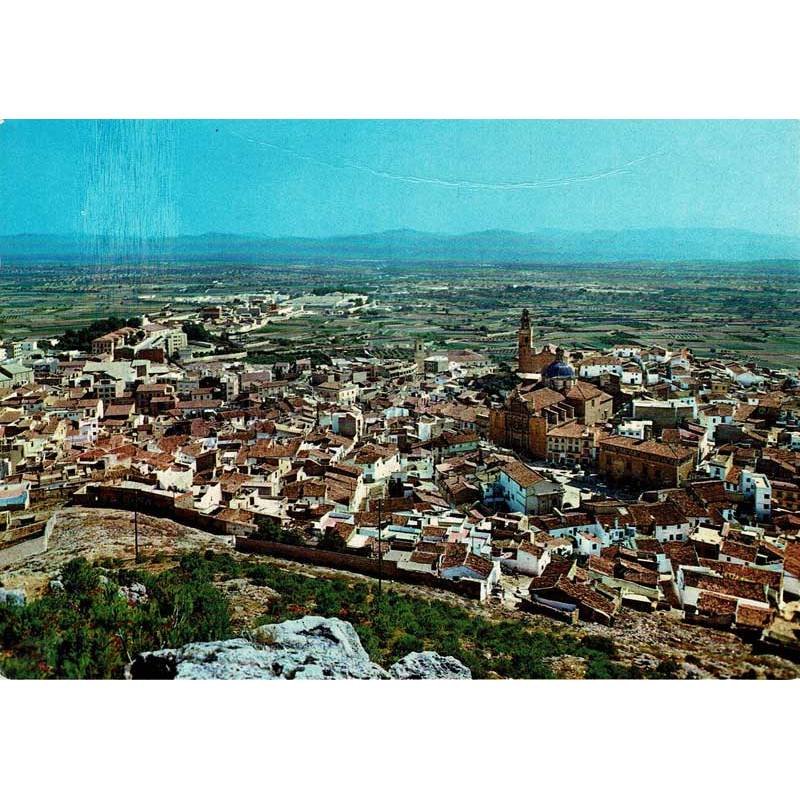 Postal Valencia. Liria. Vista panorámica No. 1. Raker. 1970