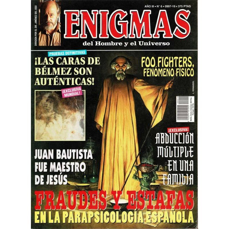 Revista Enigmas No. 19. Las caras de Bélmez. Foof Fighters. Abducción múltiple