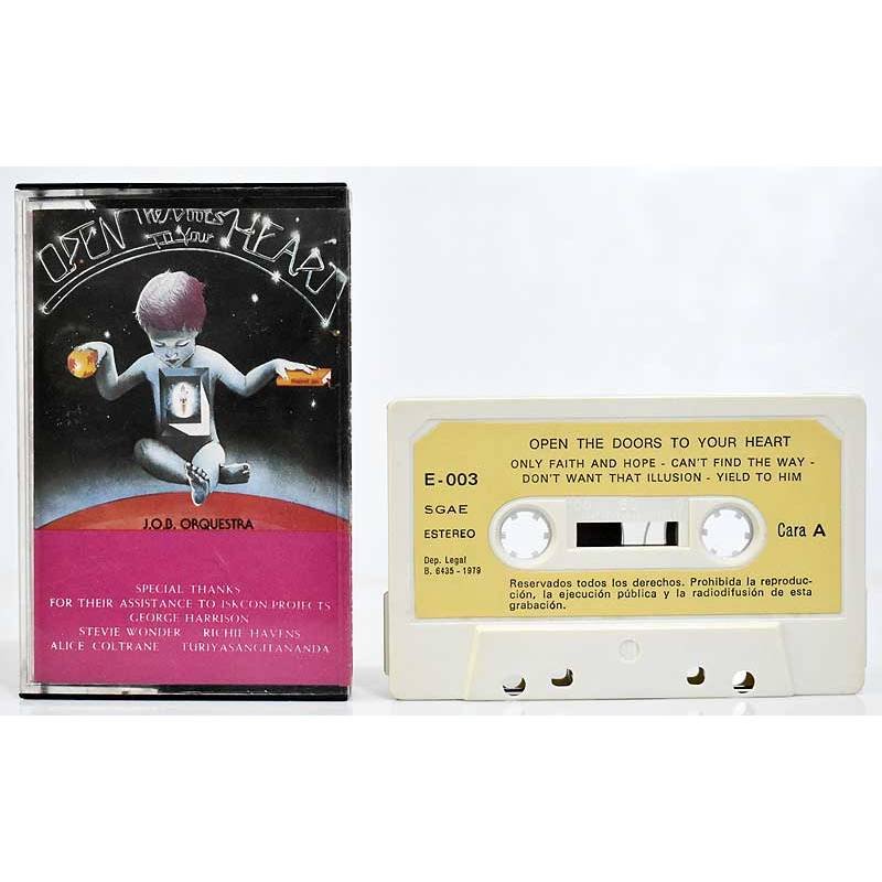 J.O.B. Orquestra - Open the Door to your Heart. Casete