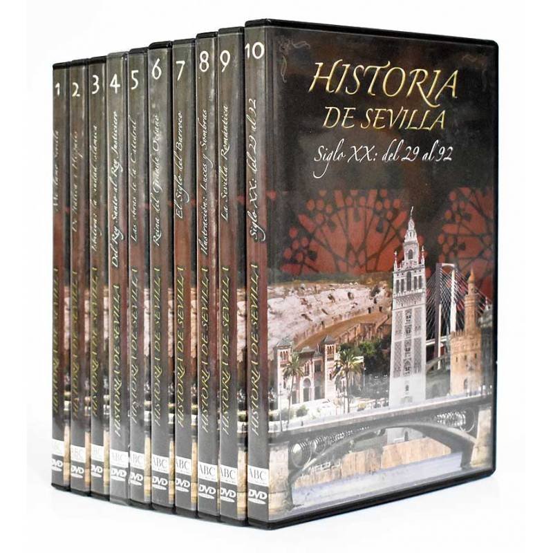 Historia de Sevilla. Serie Completa. 10 x DVD