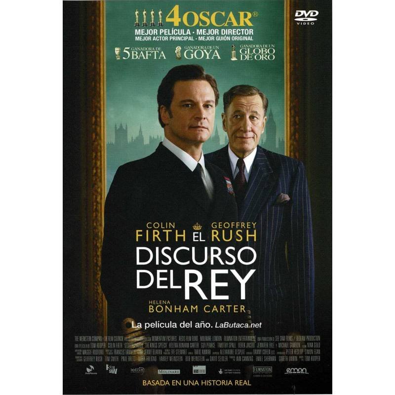 El discurso del rey. DVD