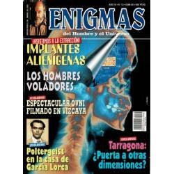 Revista Enigmas No. 25. Implantes alienígenas. Ovni en Vizcaya. Poltergeist en casa García Lorca