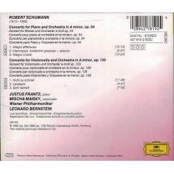 Robert Schumann - Klavierkonzert - Cellokonzert / Piano Concerto - Cello Concerto. CD