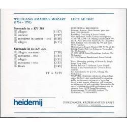 Mozart. Gelders Blazers Ensemble - Serenade in C KV 388. Serenade in Es KV 375. CD