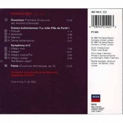 Bizet. Dutoit. Montreal - Symphony In C. La Jolie Fille De Perth. Patrie. Ouverture. CD -