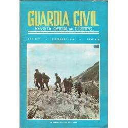 Guardia Civil. Revista Oficial del Cuerpo No. 296. Diciembre 1968