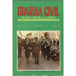 Guardia Civil. Revista Oficial del Cuerpo No. 303. Julio 1969