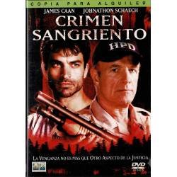 Crimen Sangriento. Copia alquiler. DVD