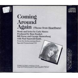 Carly Simon - Coming Around Again. CD Single, Promo