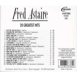 Fred Astaire - 20 Greatest Hits. CD