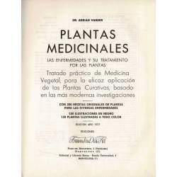 Plantas Medicinales. Las enfermedades y su tratamiento por las plantas - Andrián Vander