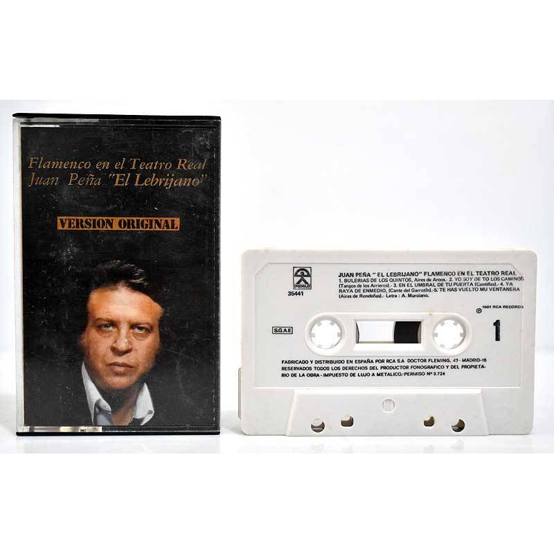 Juan Peña El Lebrijano - Flamenco en el Teatro Real. Casete